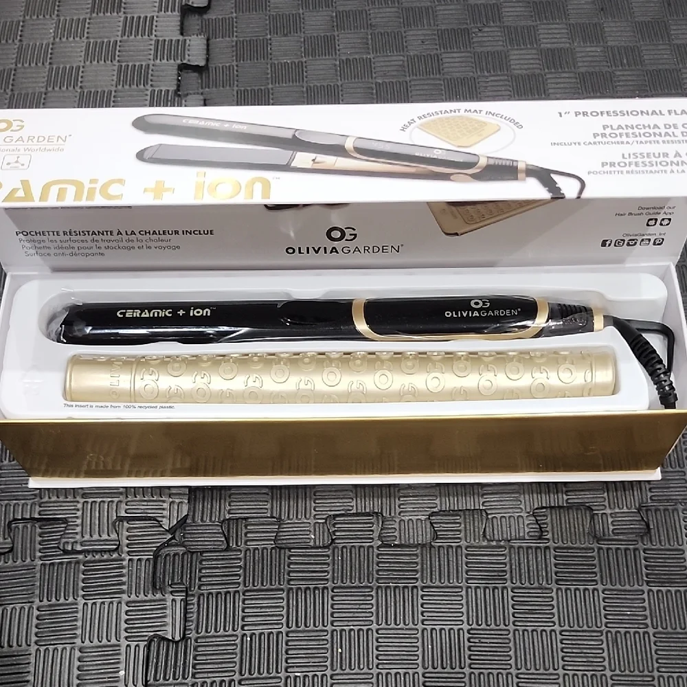 Black and Gold Professional Flat Iron
